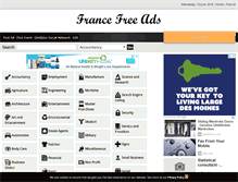 Tablet Screenshot of france.qtellfreeads.com