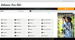 Desktop Screenshot of lebanon.qtellfreeads.com
