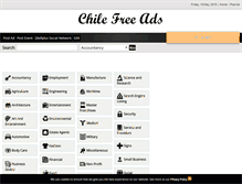 Tablet Screenshot of chile.qtellfreeads.com