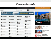 Tablet Screenshot of canada.qtellfreeads.com