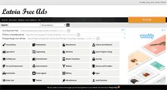 Desktop Screenshot of latvia.qtellfreeads.com