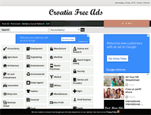 Tablet Screenshot of croatia.qtellfreeads.com